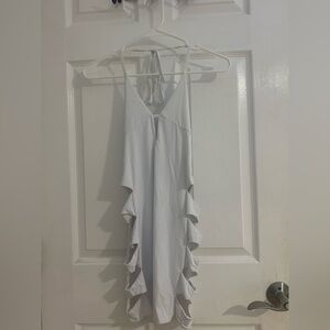 White Fox spring break mini dress